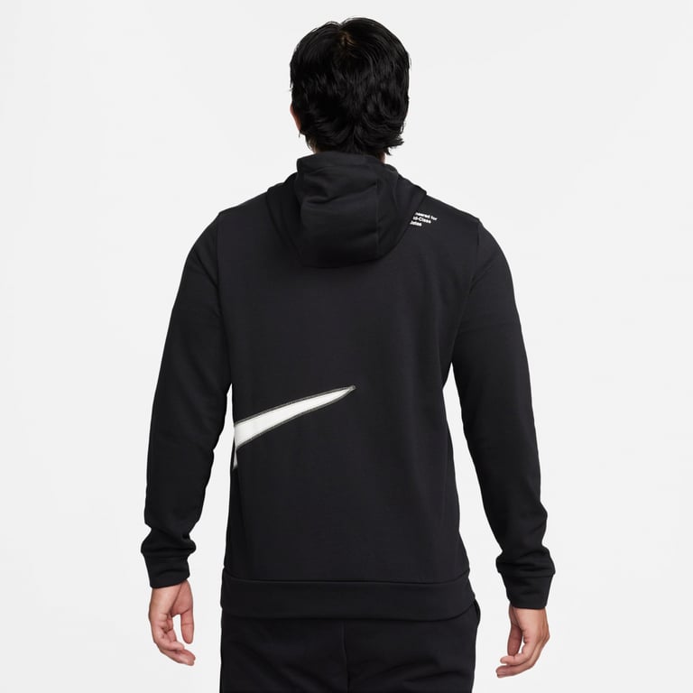 Nike Dri-FIT Fleece Full-Zip M träningströja Svart