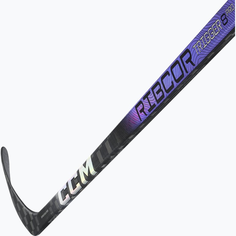 CCM Hockey Ribcor Trigger 8 Pro JR hockeyklubba Svart