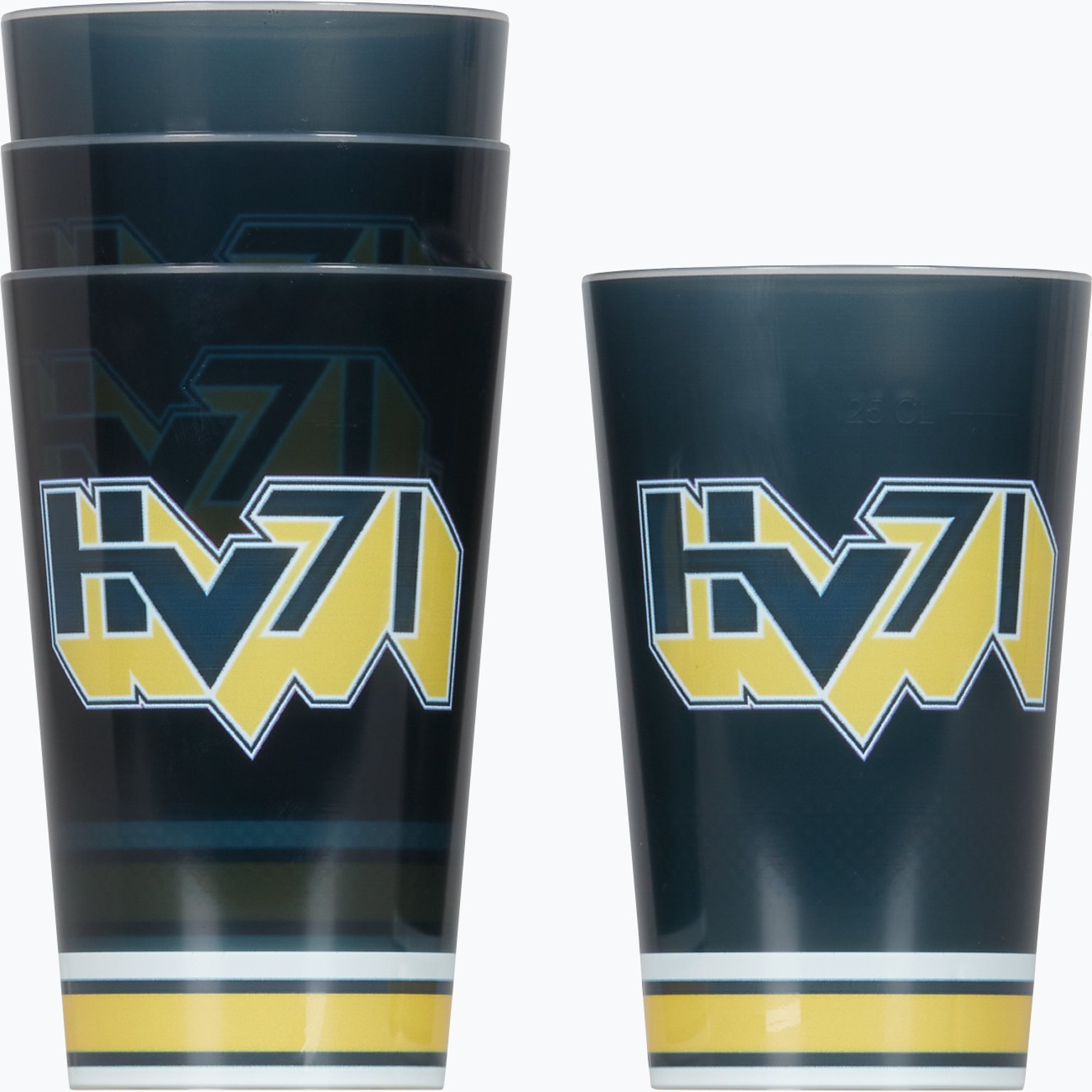 HV71 PLASTMUGG 4-pack Blå