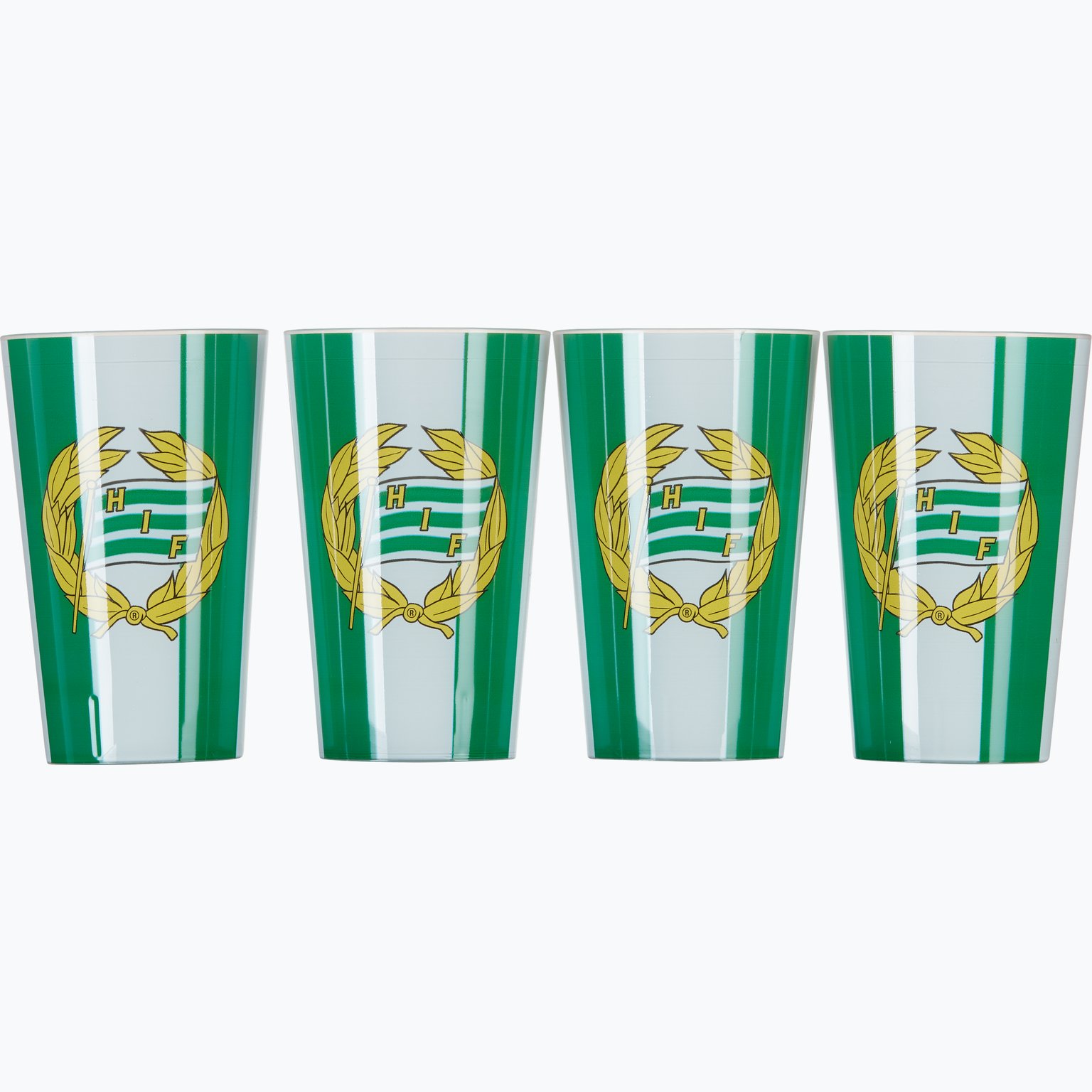 Hammarby Plastmugg 4-pack Grön