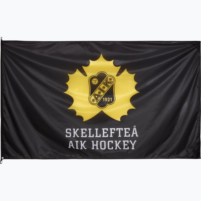 Skellefteå AIK Flaggstångsflagga Svart