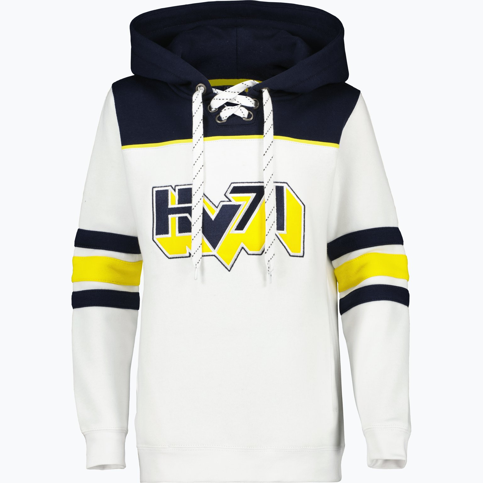 HV71 Hockey 23/24 Jr hoodie Vit