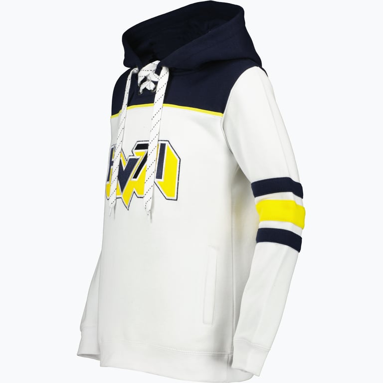 HV71 Hockey 23/24 Jr hoodie Vit