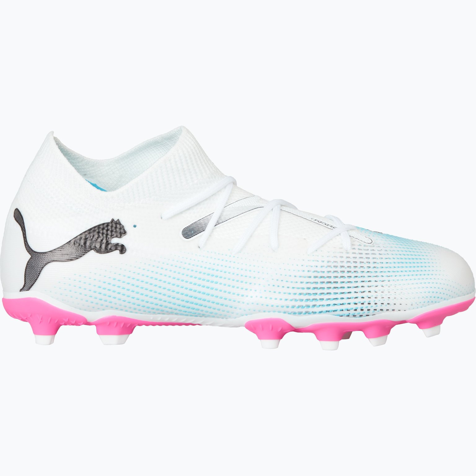 Puma Future 7 Match FG/AG JR fotbollsskor Rosa