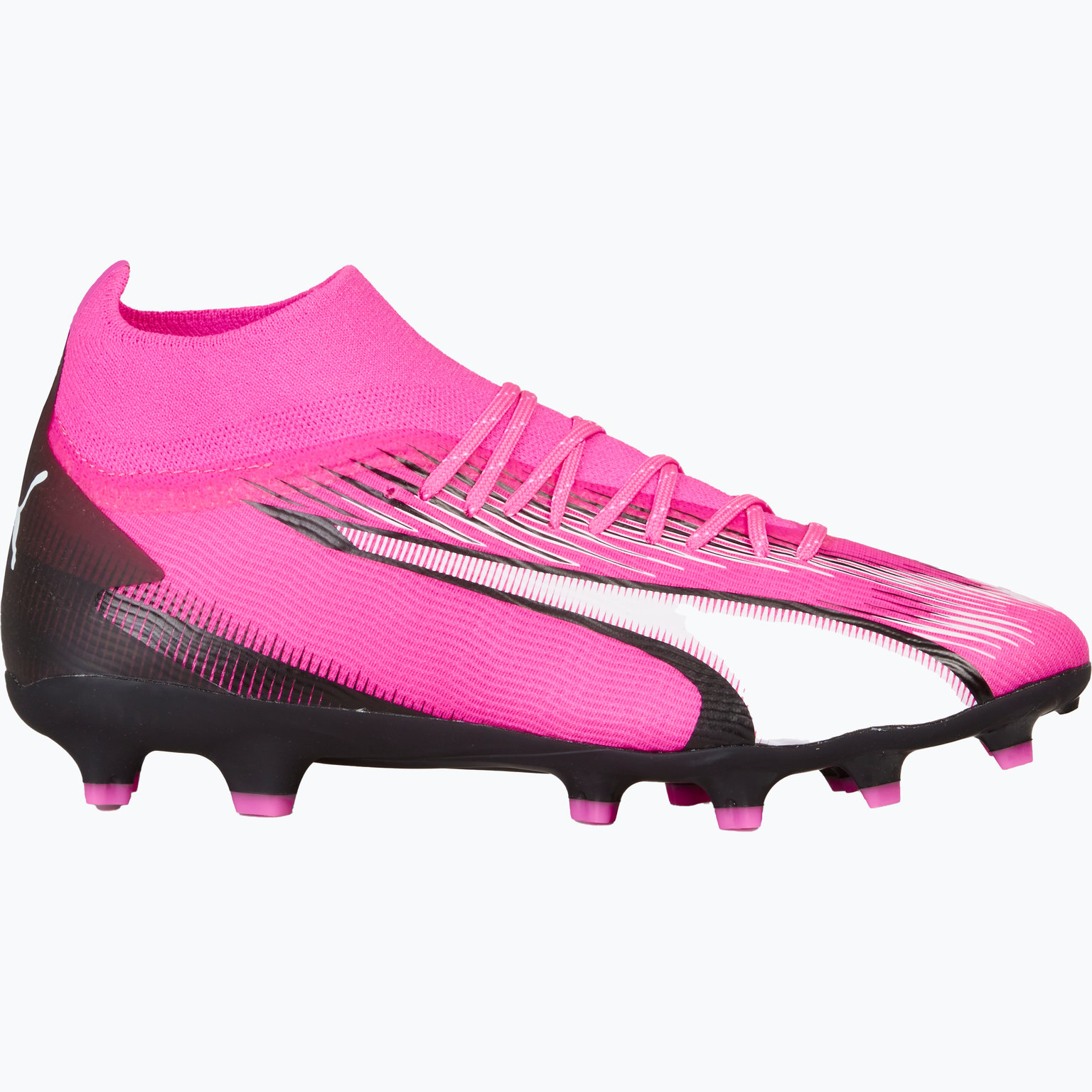 Puma Ultra Pro FG/AG JR fotbollsskor Rosa