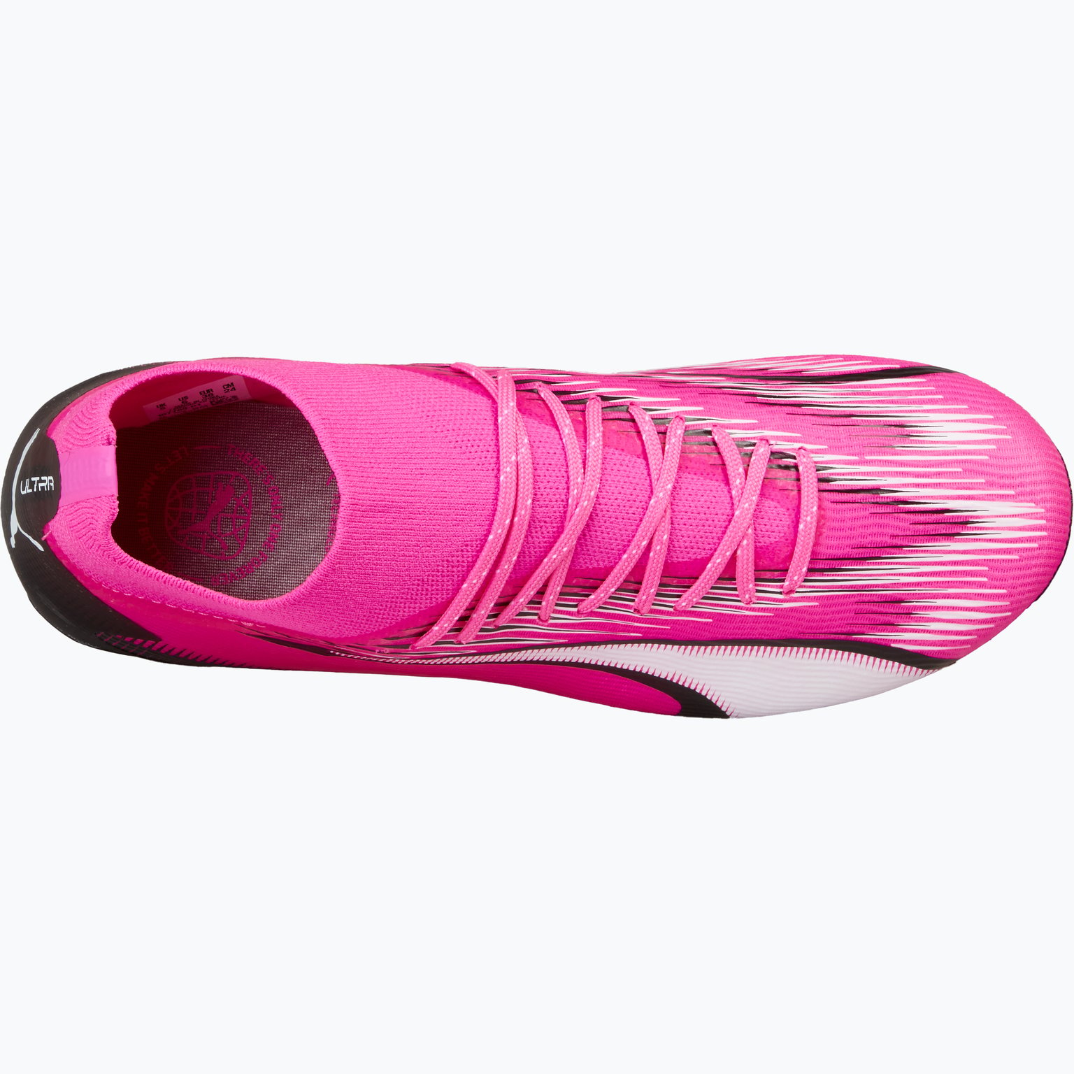 Puma Ultra Pro FG/AG JR fotbollsskor Rosa