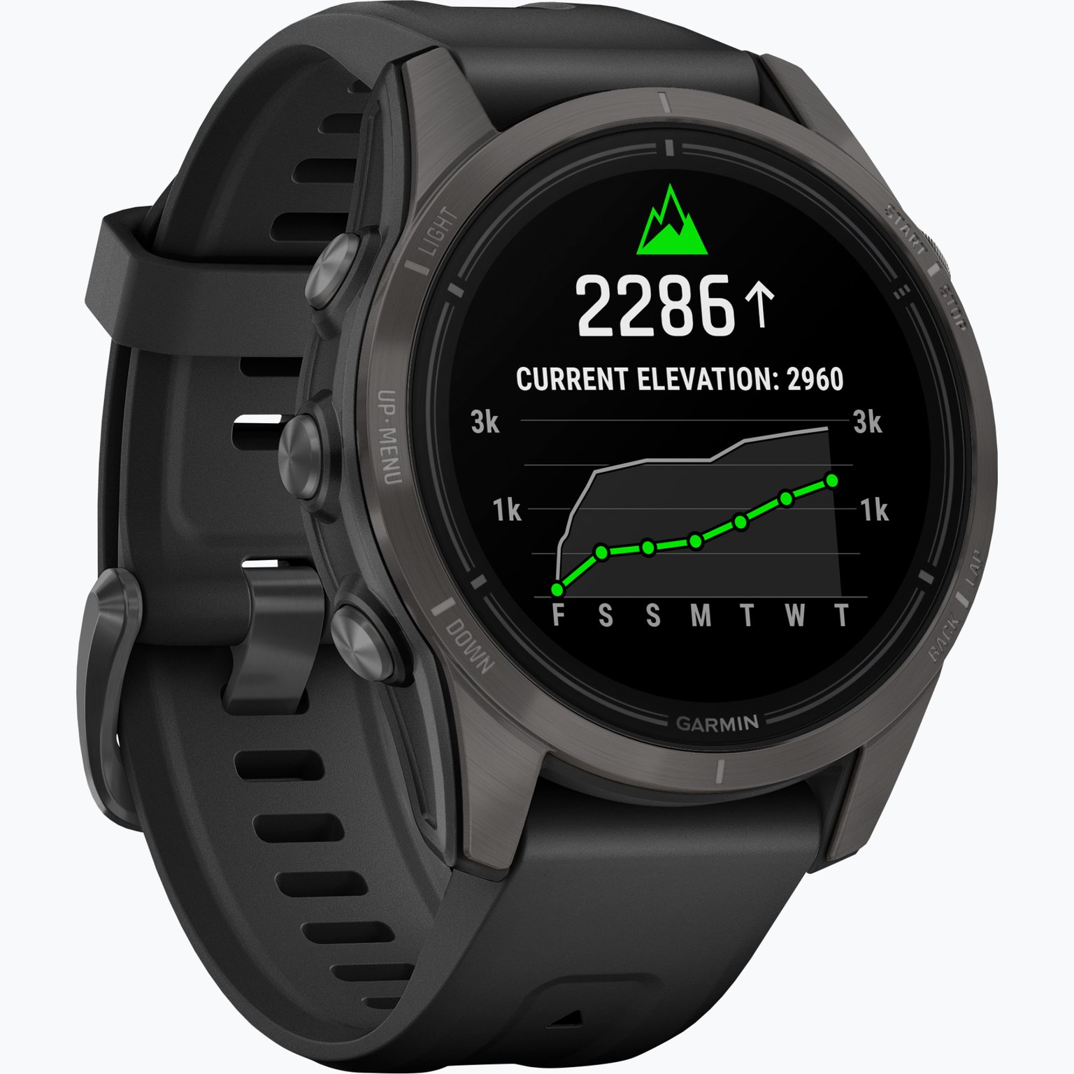 Garmin Epix Pro Gen 2 42 mm träningsklocka Grå