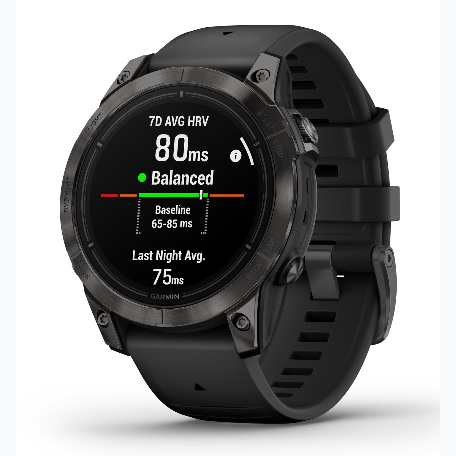 Garmin Epix Pro Gen 2 47 mm träningsklocka Svart