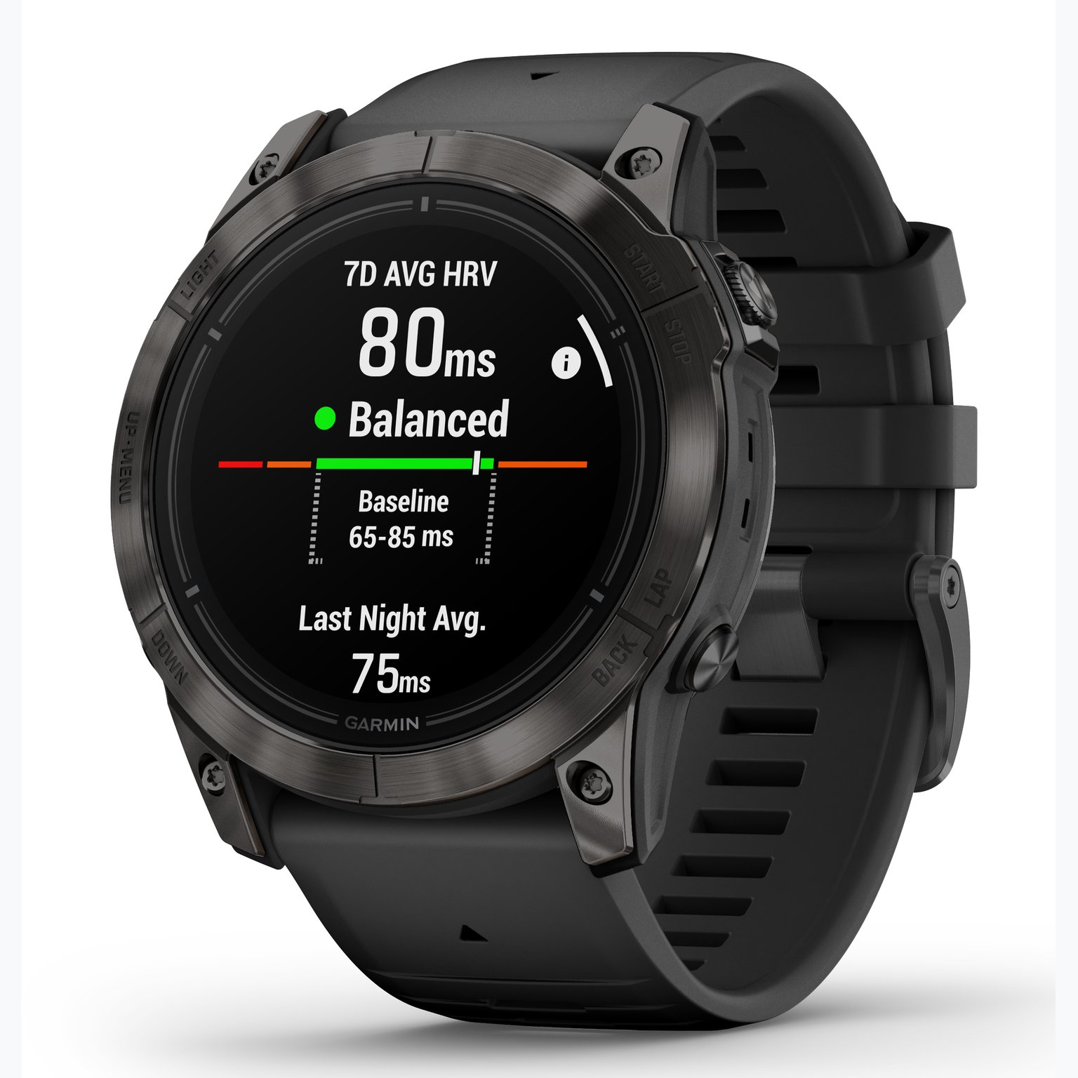 Garmin Epix Pro Gen 2 51 mm träningsklocka Svart