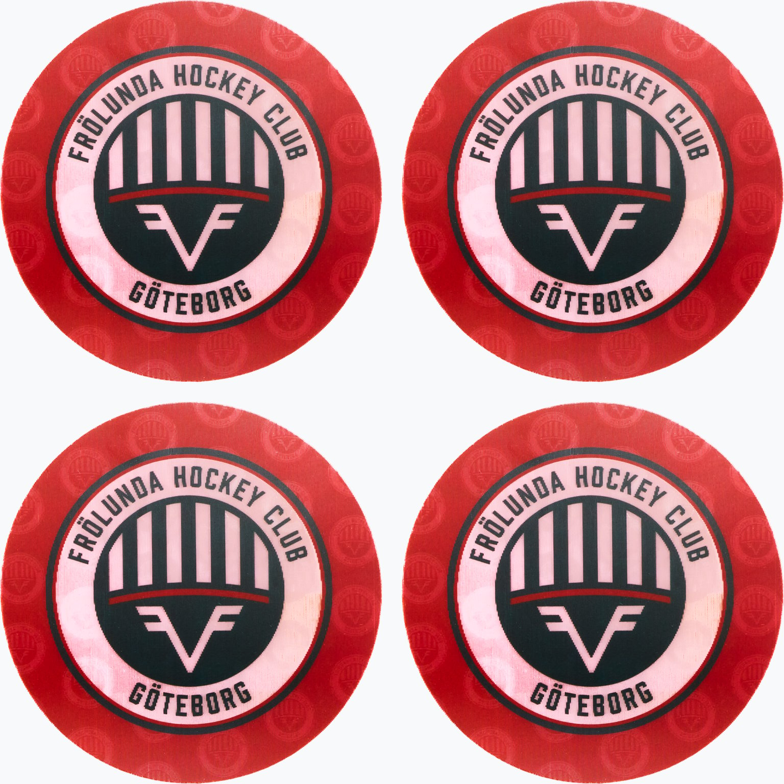 Frölunda Hockey COASTER 4-pack Röd