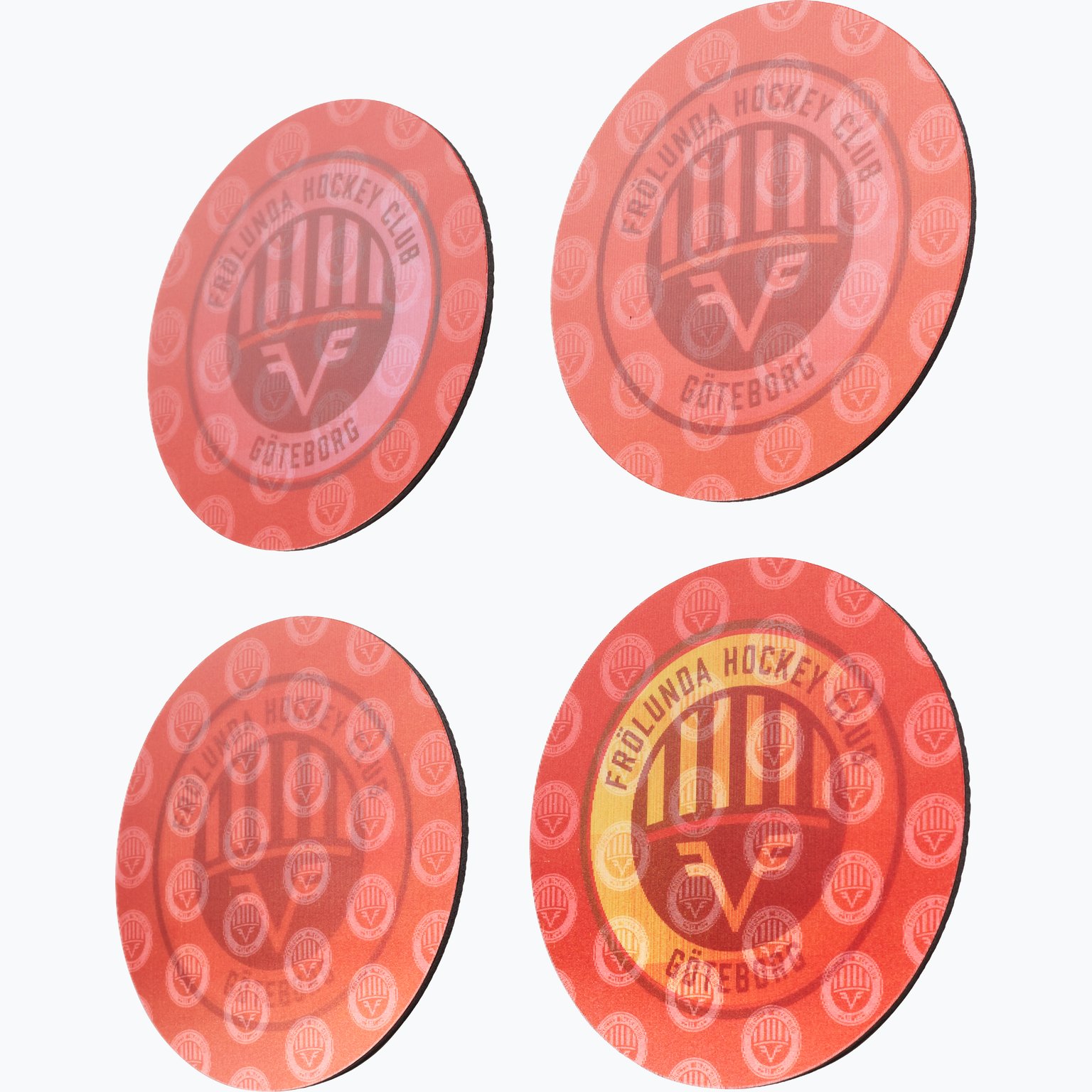 Frölunda Hockey COASTER 4-pack Röd