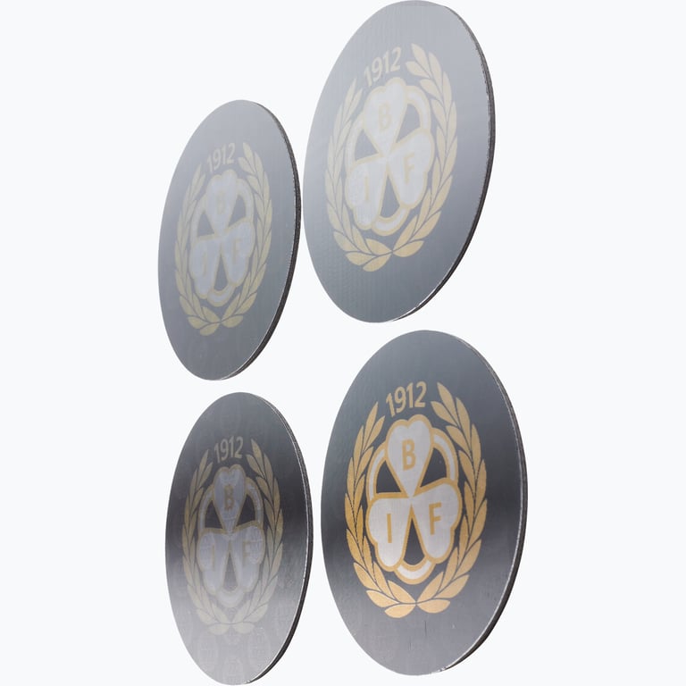 Brynäs IF COASTER 4-pack Svart