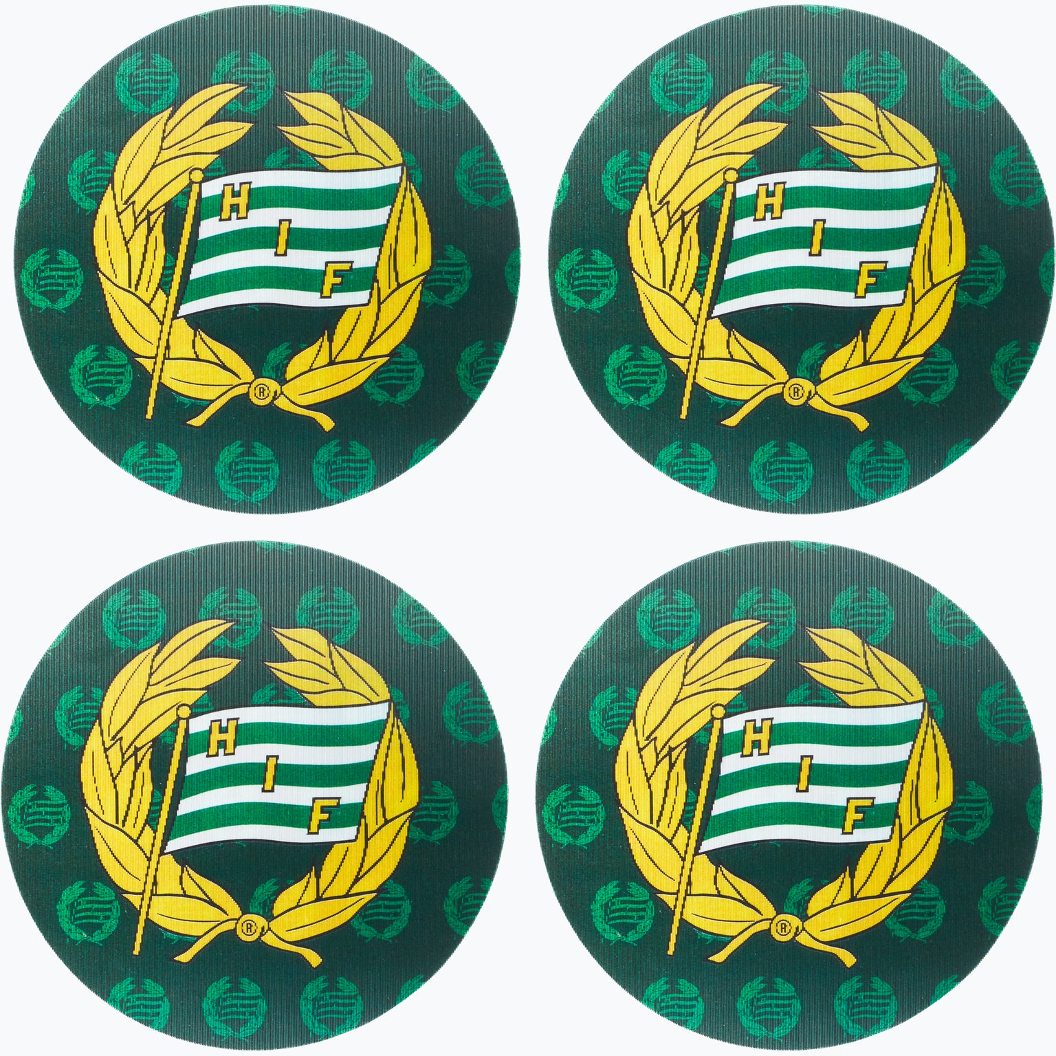 Hammarby COASTER 4-pack Grön