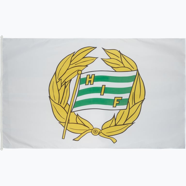 Hammarby Flaggstångsflagga 240x150cm Vit