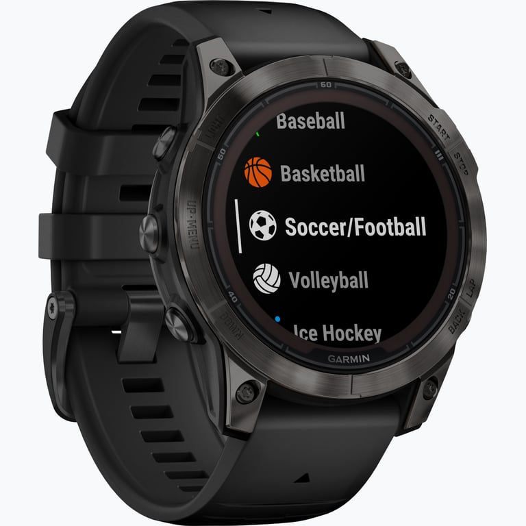 Garmin Fenix 7 Pro Sapphire Solar träningsklocka Svart