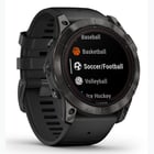 förhandsvisning ikon 8 för Garmin Fenix 7X Pro Sapphire Solar träningsklocka Svart