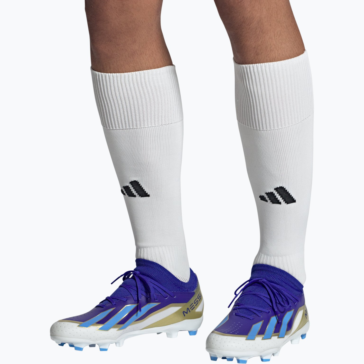 adidas X Crazyfast League Messi FG fotbollsskor Blå