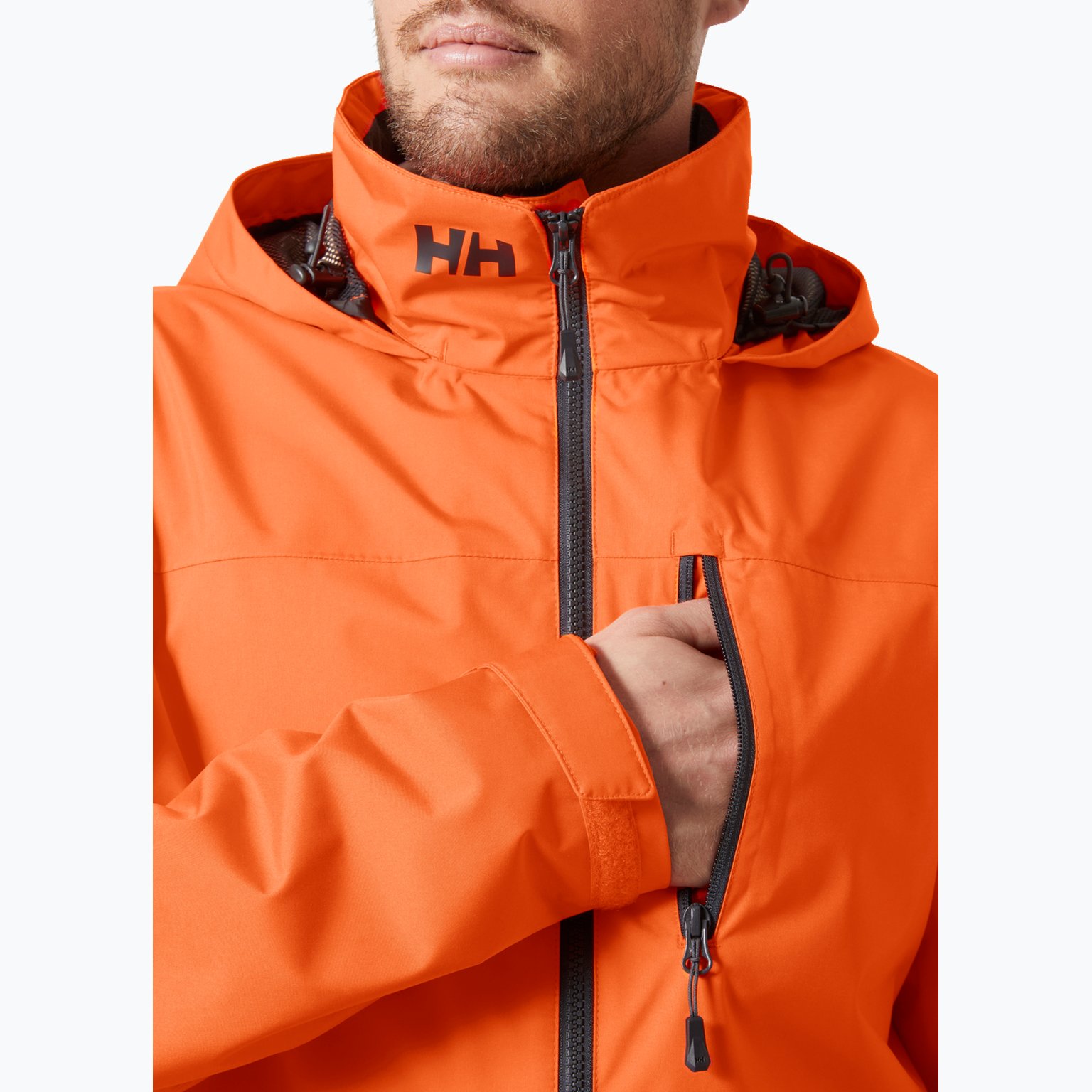 Helly Hansen Crew Hooded Sailing 2.0 M skaljacka Orange