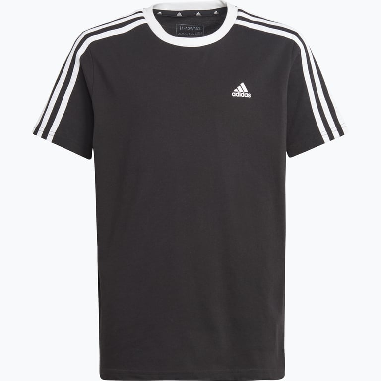 adidas Essentials 3-Stripes Boyfriend JR t-shirt Svart