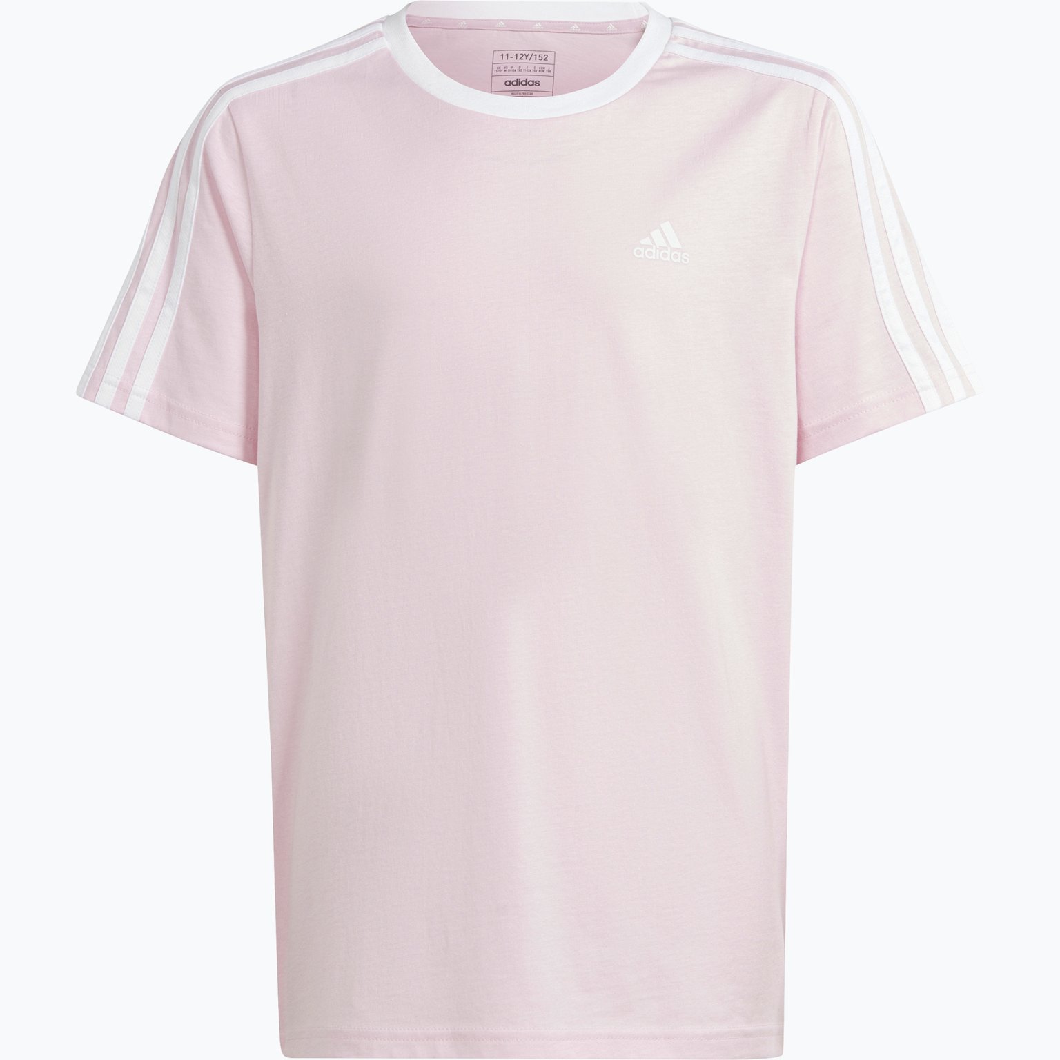 adidas Essentials 3-Stripes Boyfriend JR t-shirt Rosa