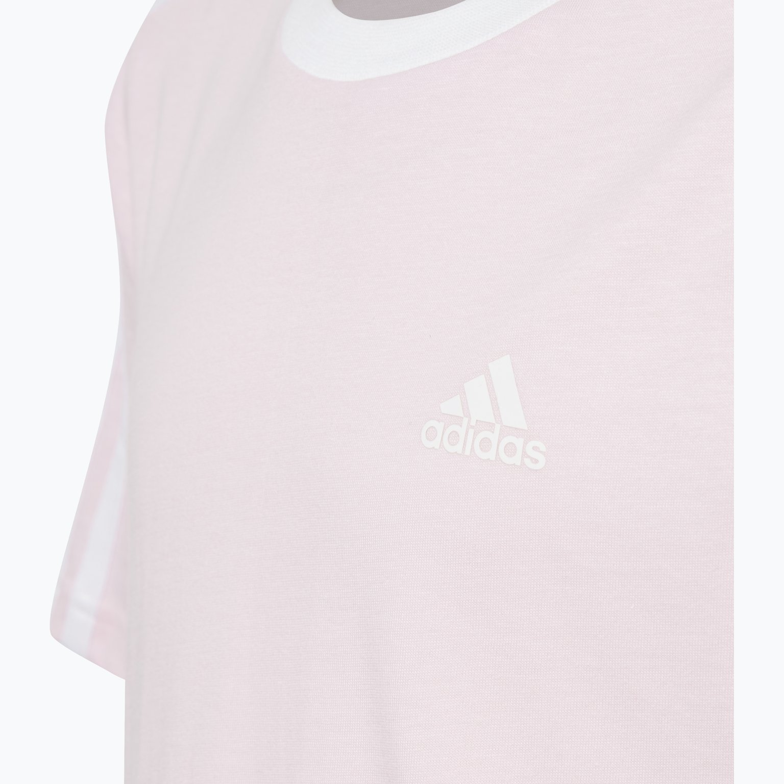 adidas Essentials 3-Stripes Boyfriend JR t-shirt Rosa