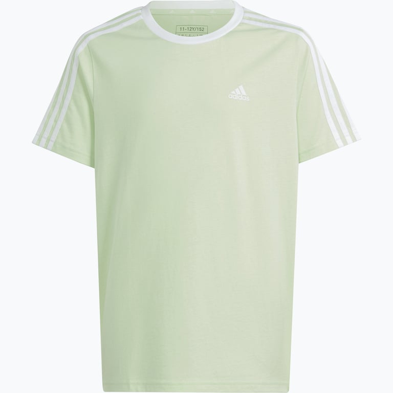 adidas Essentials 3-Stripes Boyfriend JR t-shirt Grön