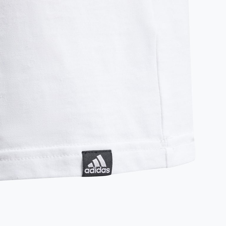 adidas Camo Linear JR t-shirt Vit