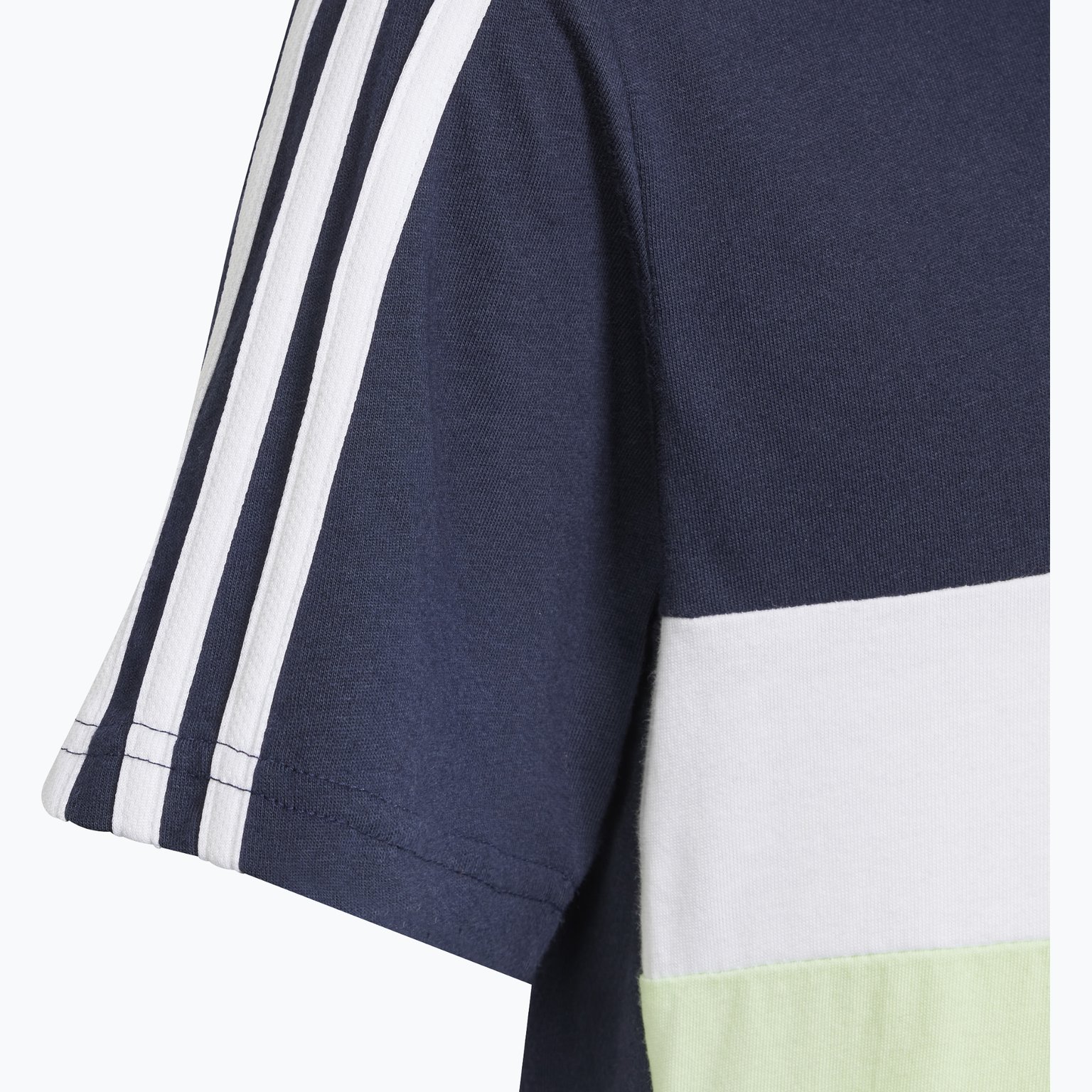 adidas Tiberio 3-Stripes JR t-shirt Blå