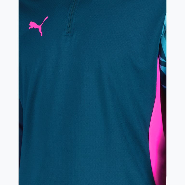 Puma individualFINAL 1/4 Zip M träningströja Blå