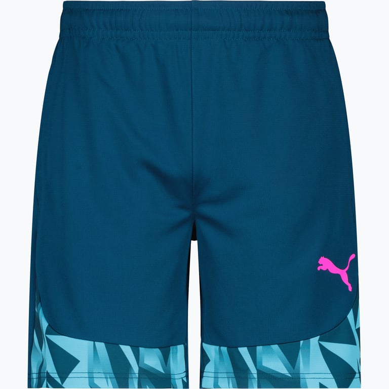 Puma individualFINAL JR träningsshorts Blå