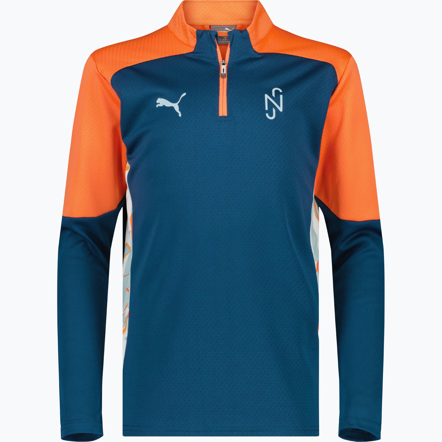 Puma Neymar Jr Creativity 1/4 Zip JR träningströja Blå