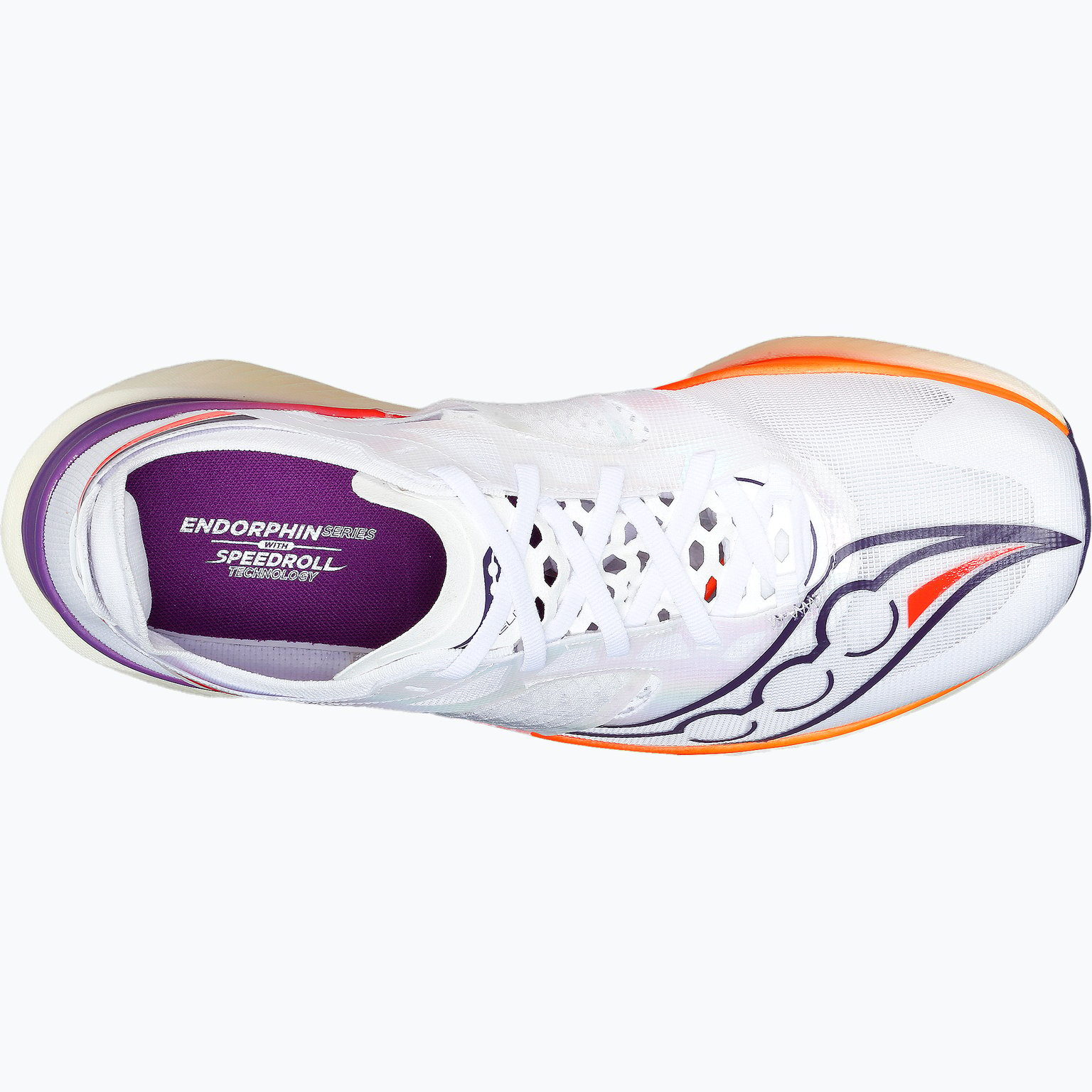 Saucony Endorphin Elite W löparskor Vit