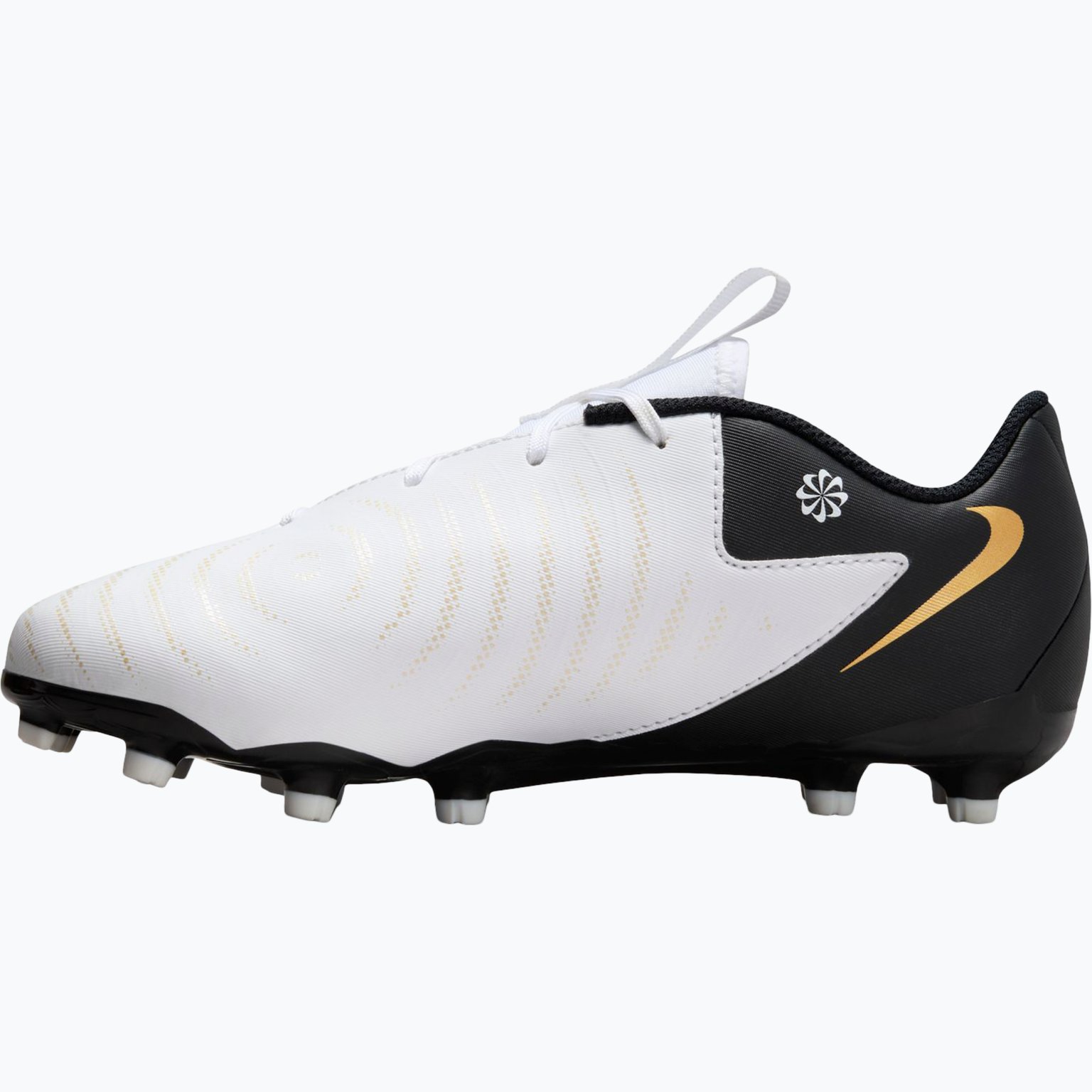 Nike Phantom GX 2 Academy FG/MG JR fotbollsskor  Vit