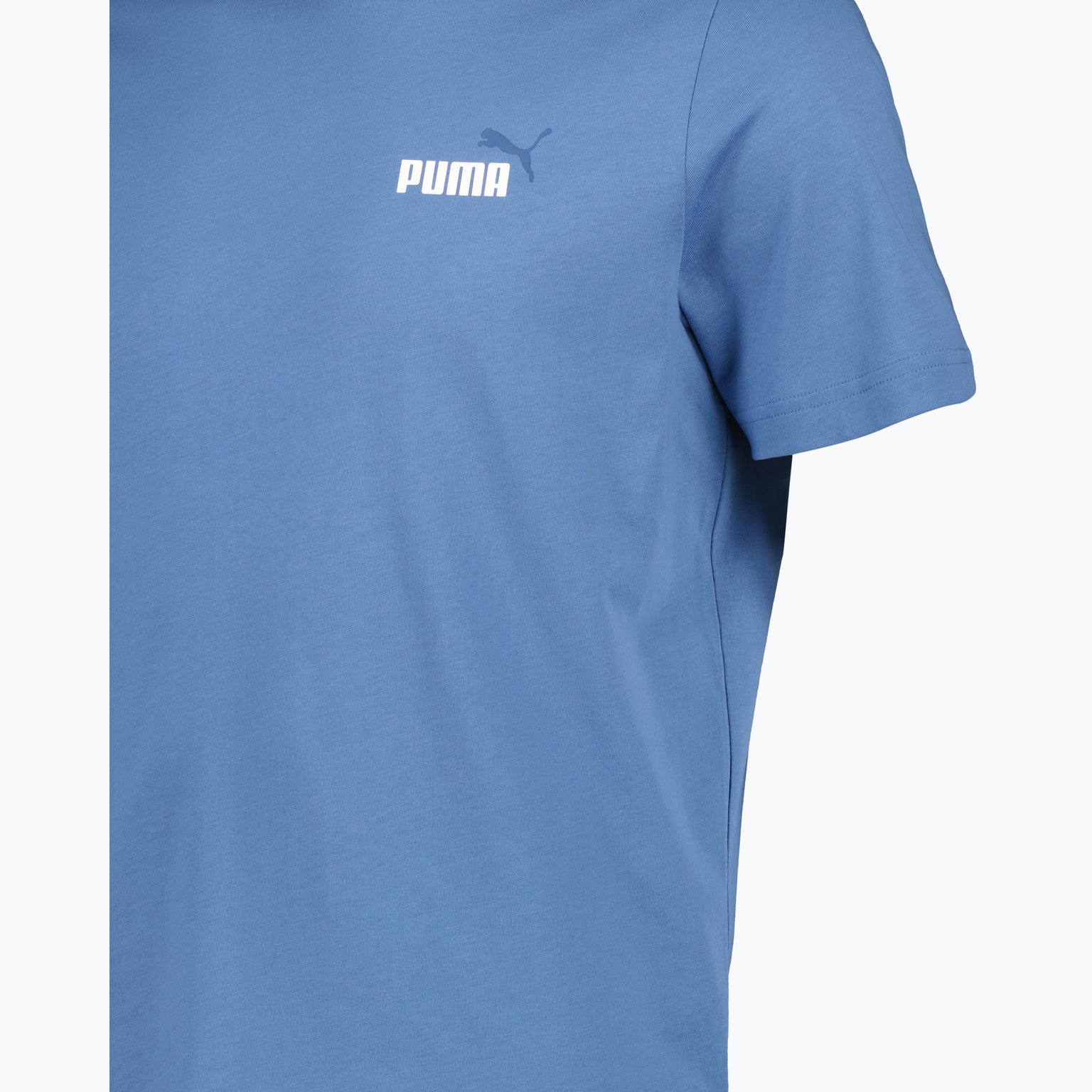 Puma  ESS+ 2 Col Small Logo T-shirt Blå