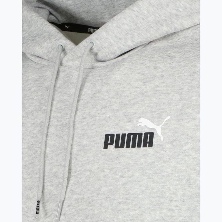 Puma Essentials+ Small Logo M huvtröja Grå