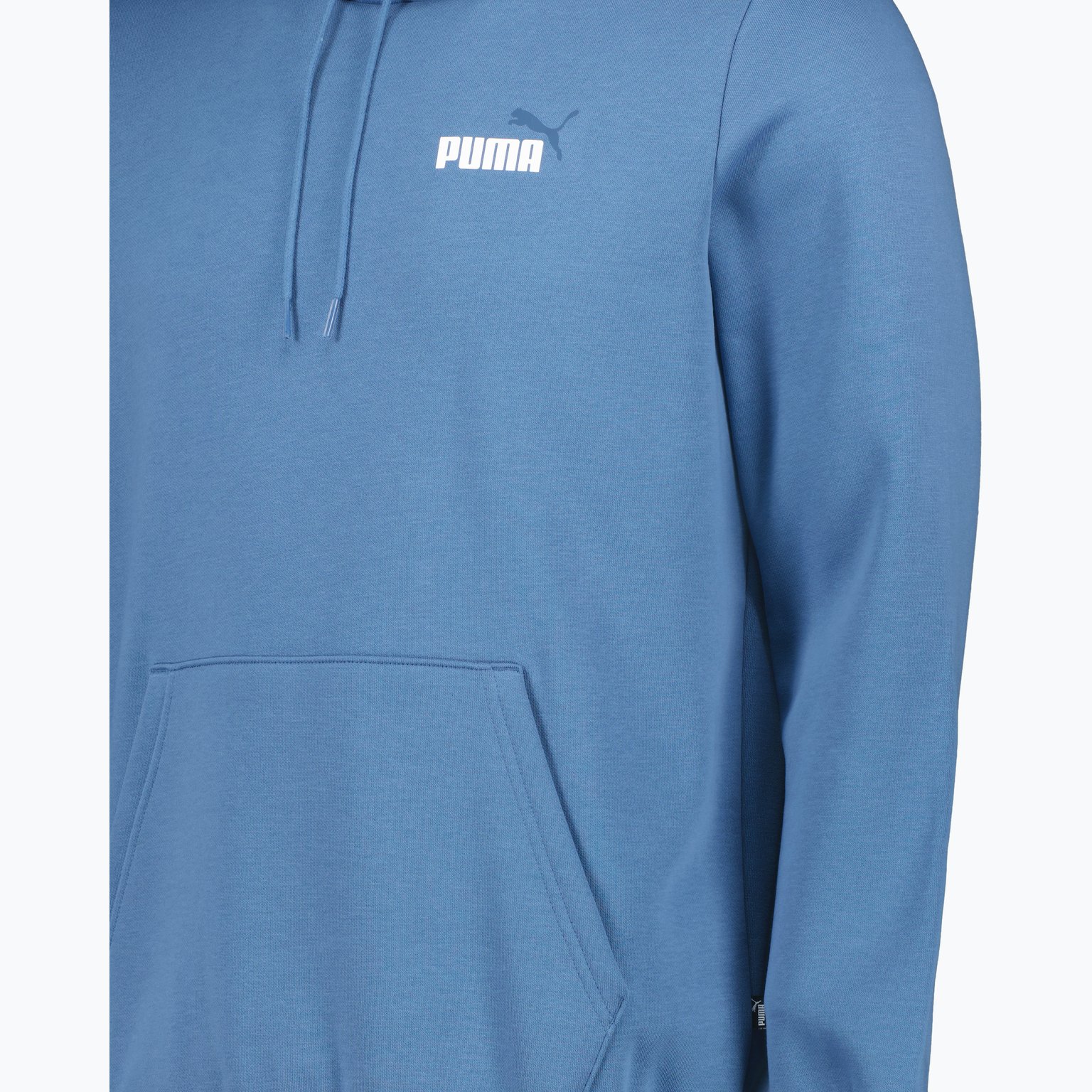 Puma Essentials+ Small Logo M huvtröja Blå