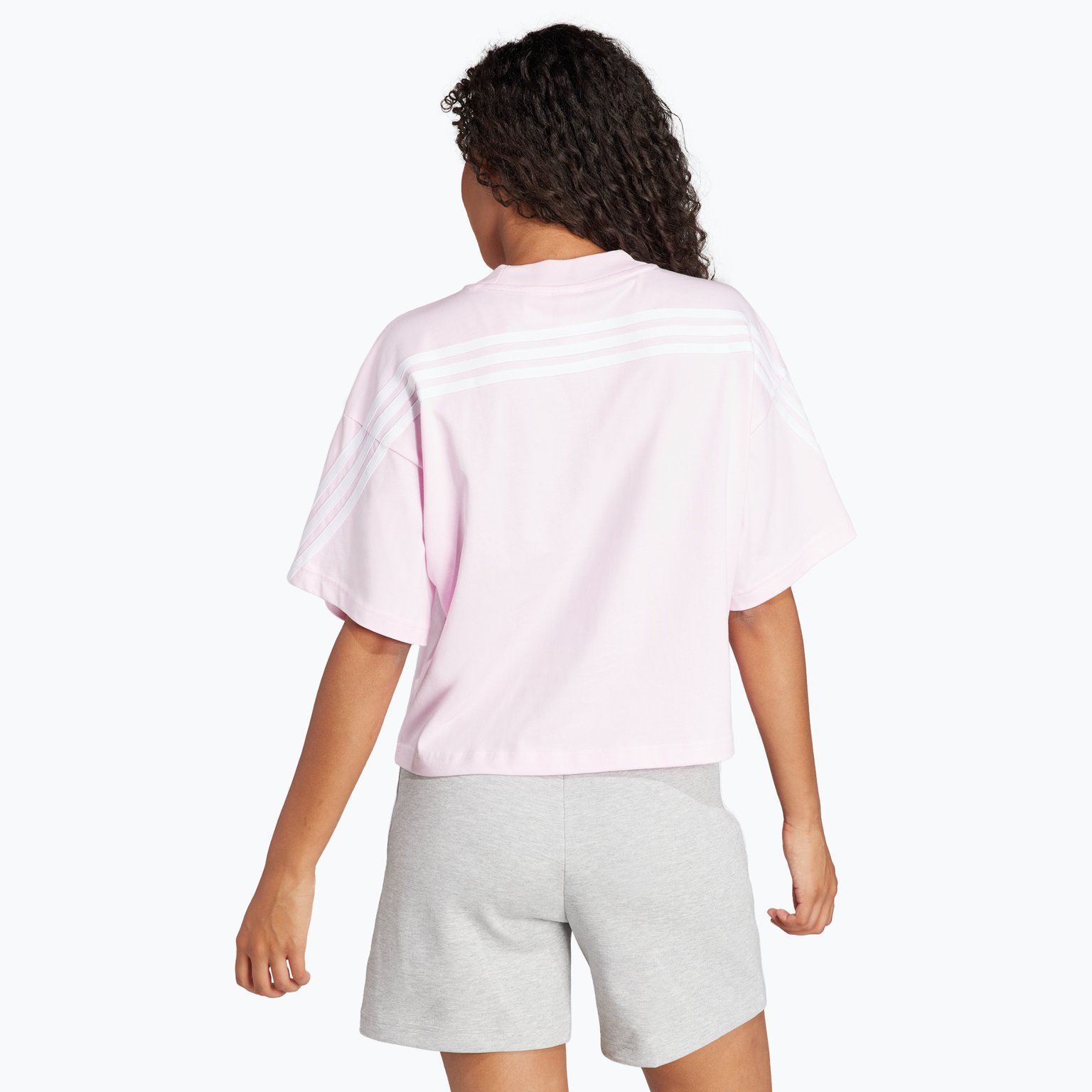 adidas Fi 3S W t-shirt Rosa