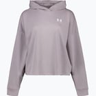 färgalternativ för Grå Under armour Rival Terry Oversized W huvtröja