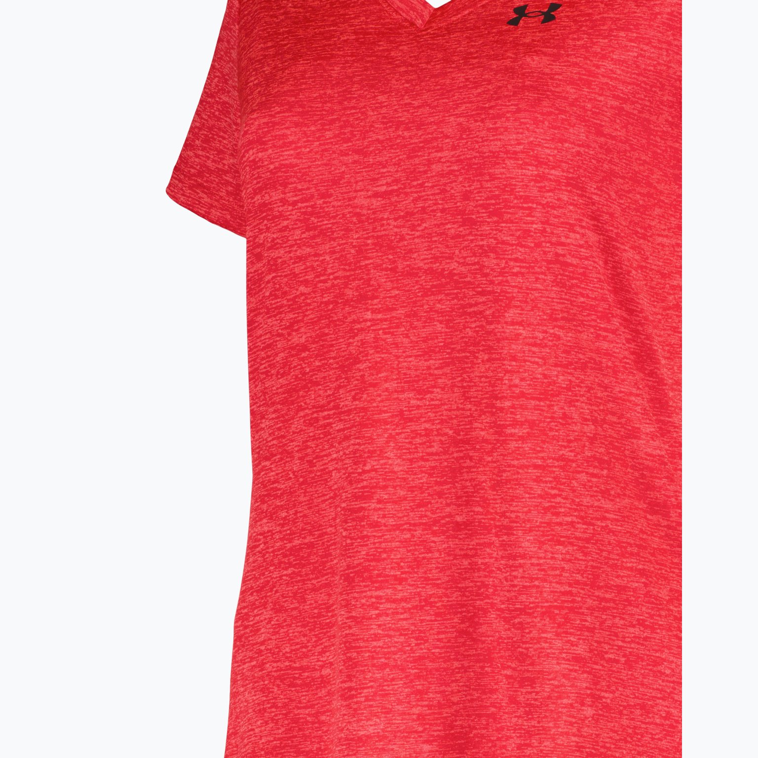 Under armour Tech Twist V-Neck W träningst-shirt Röd