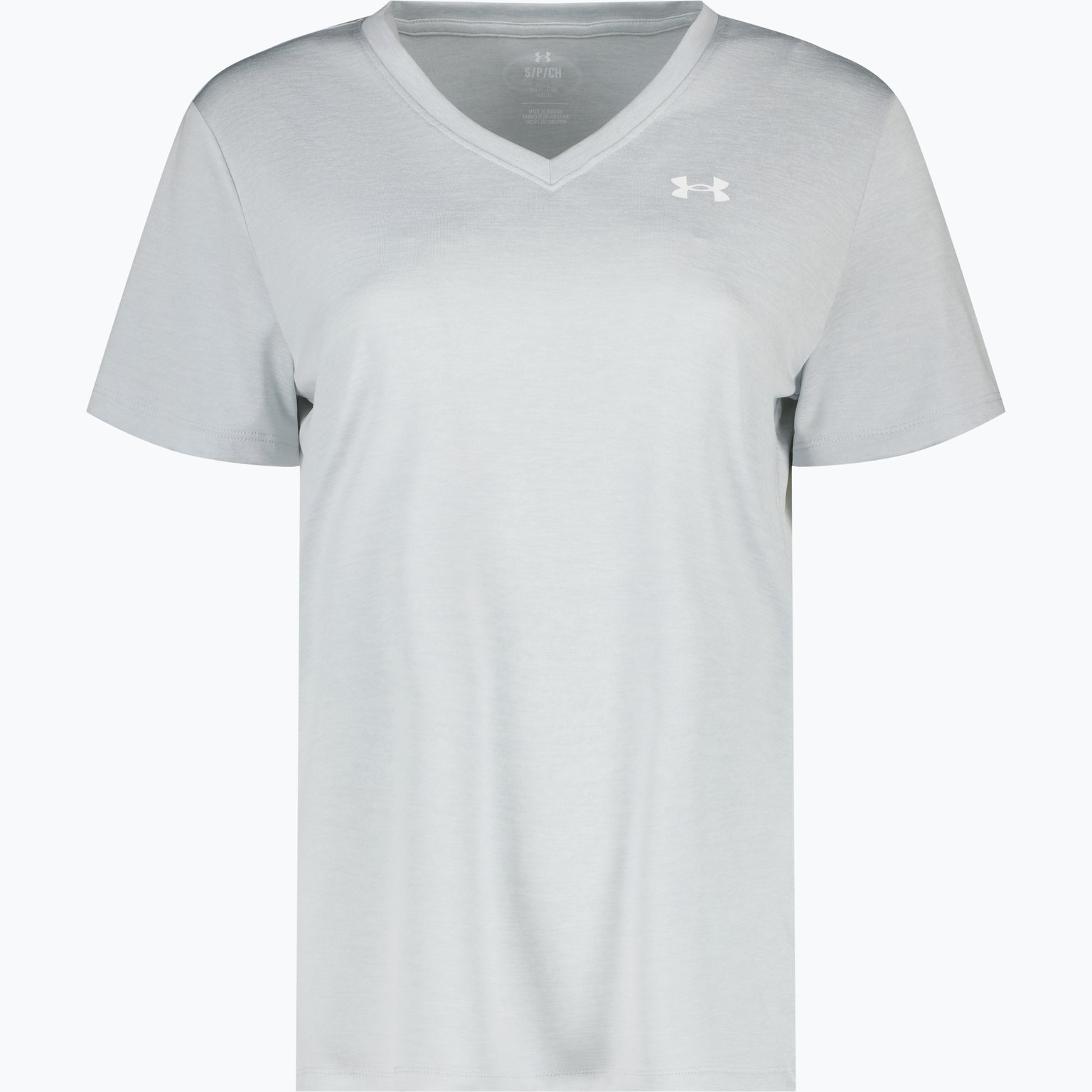 Under armour Tech Twist V-Neck W träningst-shirt Grå