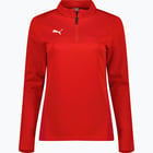 färgalternativ för Röd Puma teamGOAL Training 1/4 Zip Träningströja W 