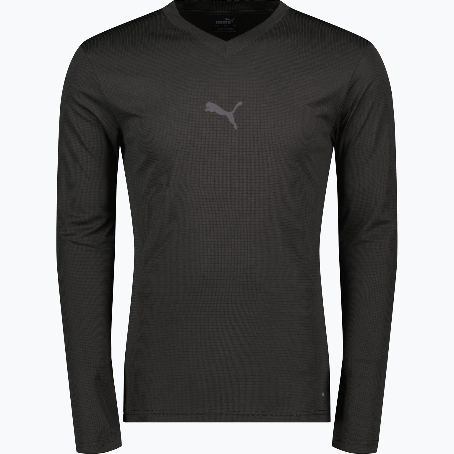 Puma teamGOAL Baselayer Tee LS Jr  Vit