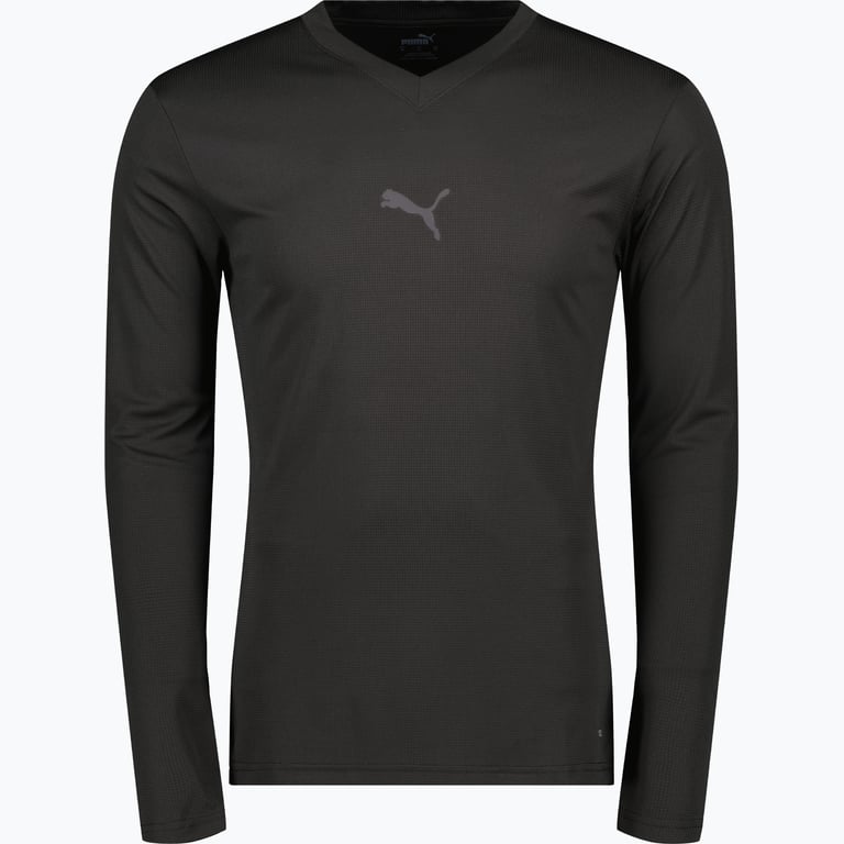 Puma teamGOAL Baselayer Tee LS Jr  Svart