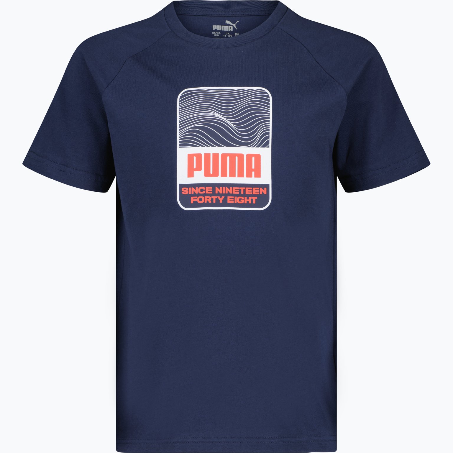 Puma ACTIVE SPORTS Graphic T-shirt B Blå