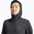 förhandsvisning ikon 3 för adidas Fullzip Hoodie W träningströja  Svart