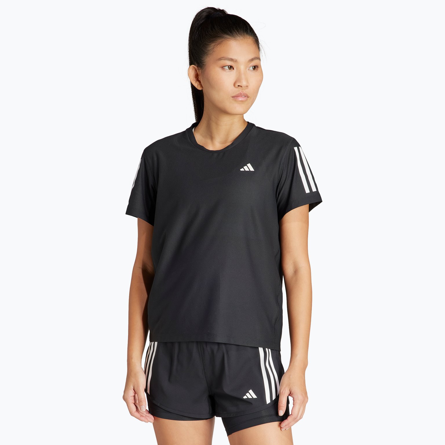 adidas Own The Run W träningst-shirt Svart