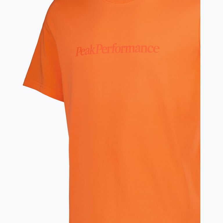 Peak Performance Big Logo M t-shirt Orange