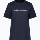 färgalternativ för Blå Peak Performance Big Logo W t-shirt