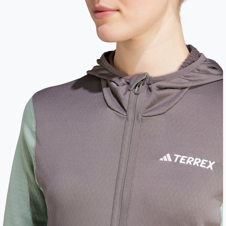 adidas Terrex Xperior Light W fleecejacka Grön