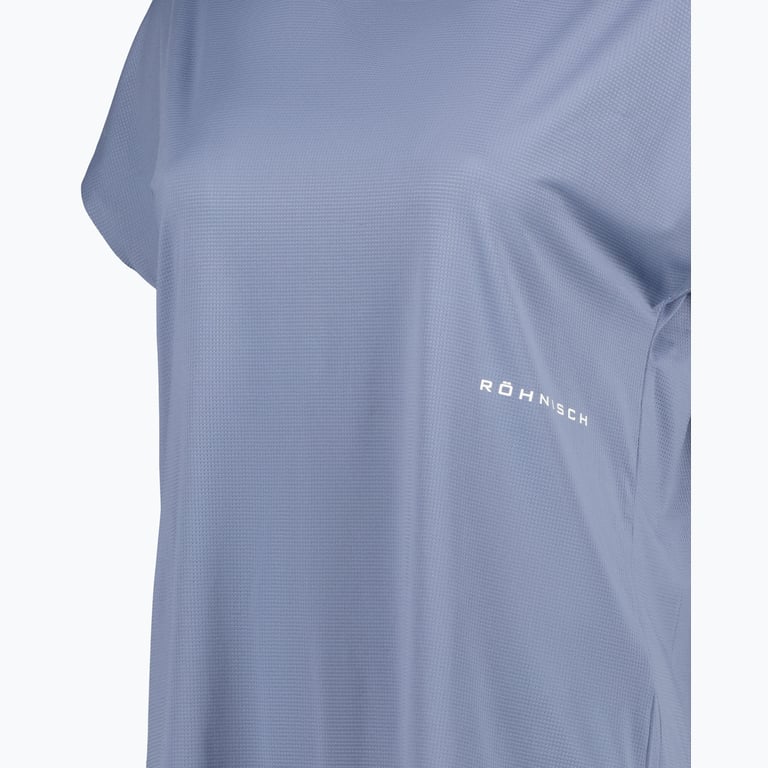 Röhnisch Structure Loose t-shirt Lila